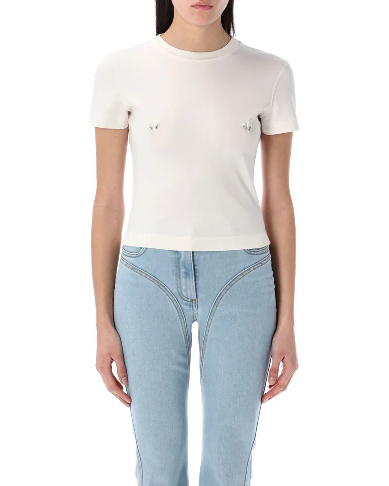 Thierry Mugler T -Shirts und Polos weiß White