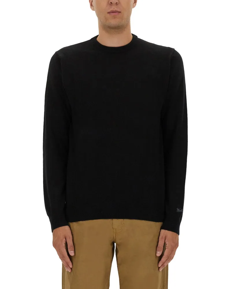 Woolrich Wool Jersey Black