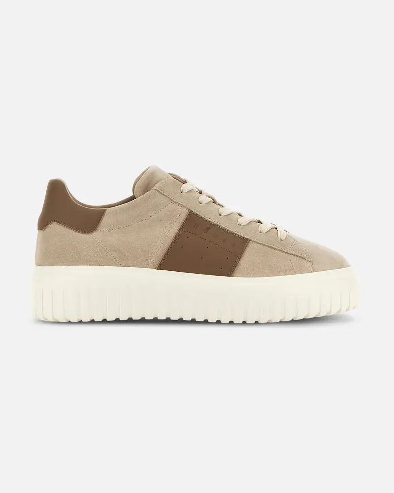 Hogan H -Streifen Beige