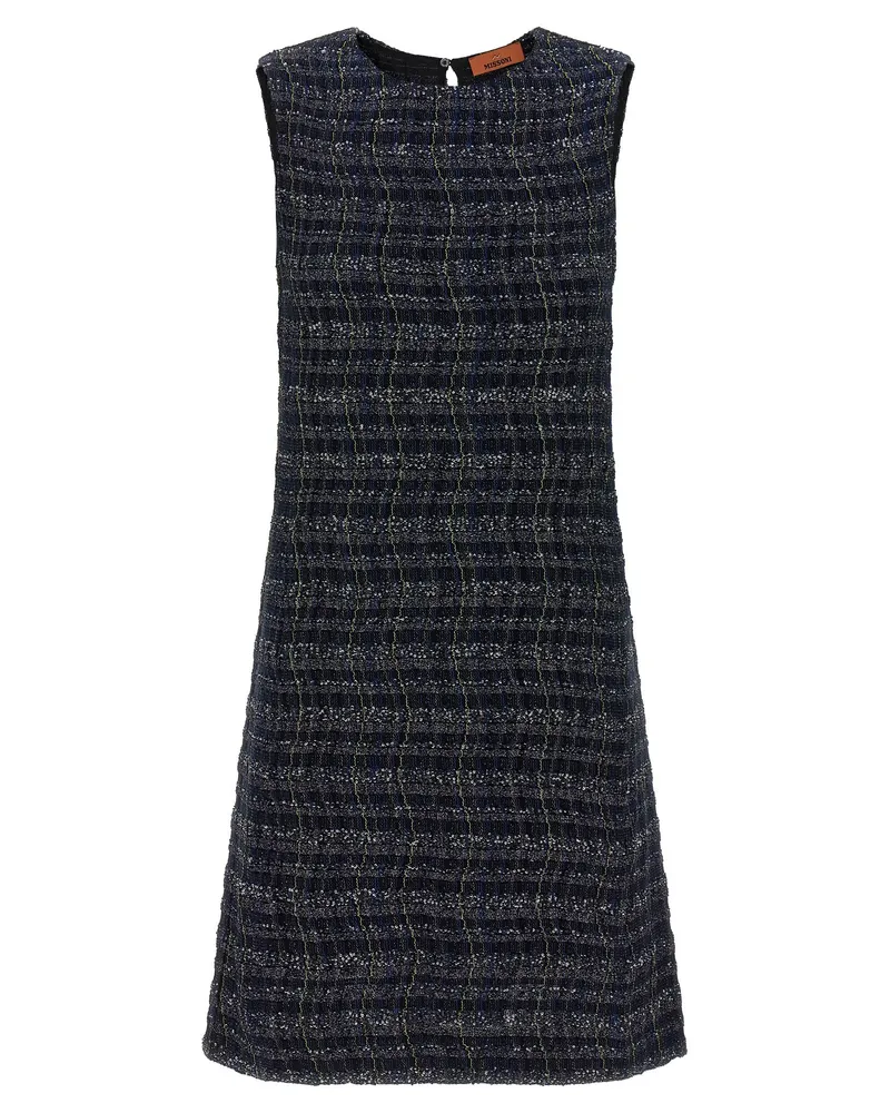 Missoni Kleid mit Karomuster Multicolor