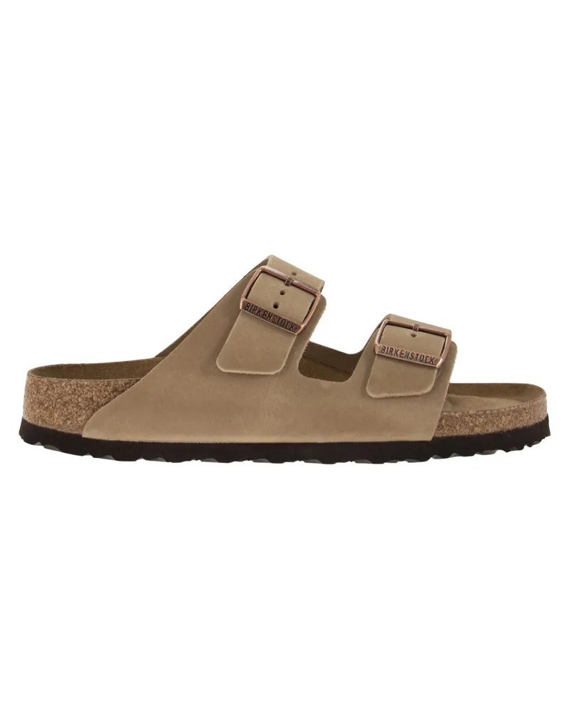 Birkenstock Arizona Leder -Slipper Tobacco