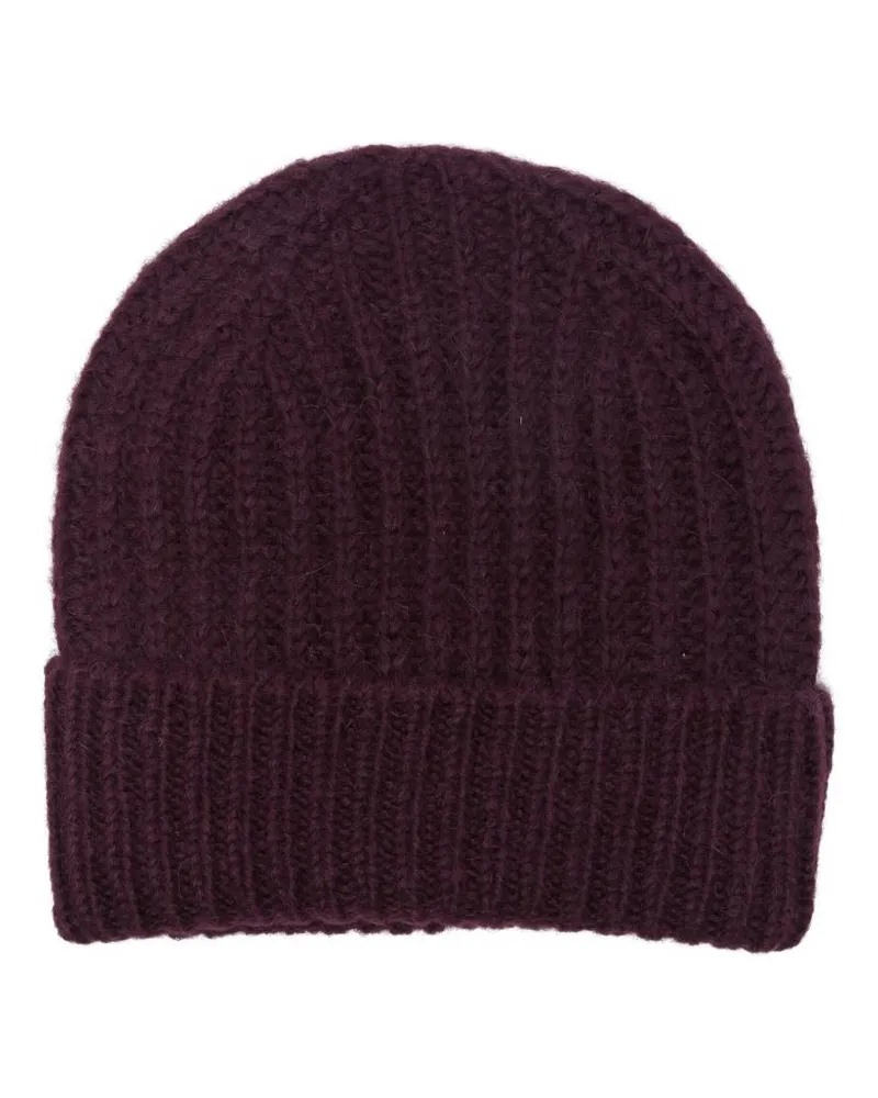 Closed Geschlossene Wollmütze Bordeaux