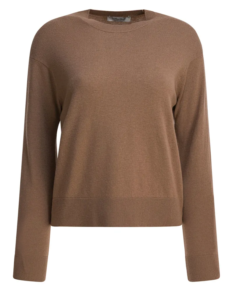Max Mara Oberteile Brown