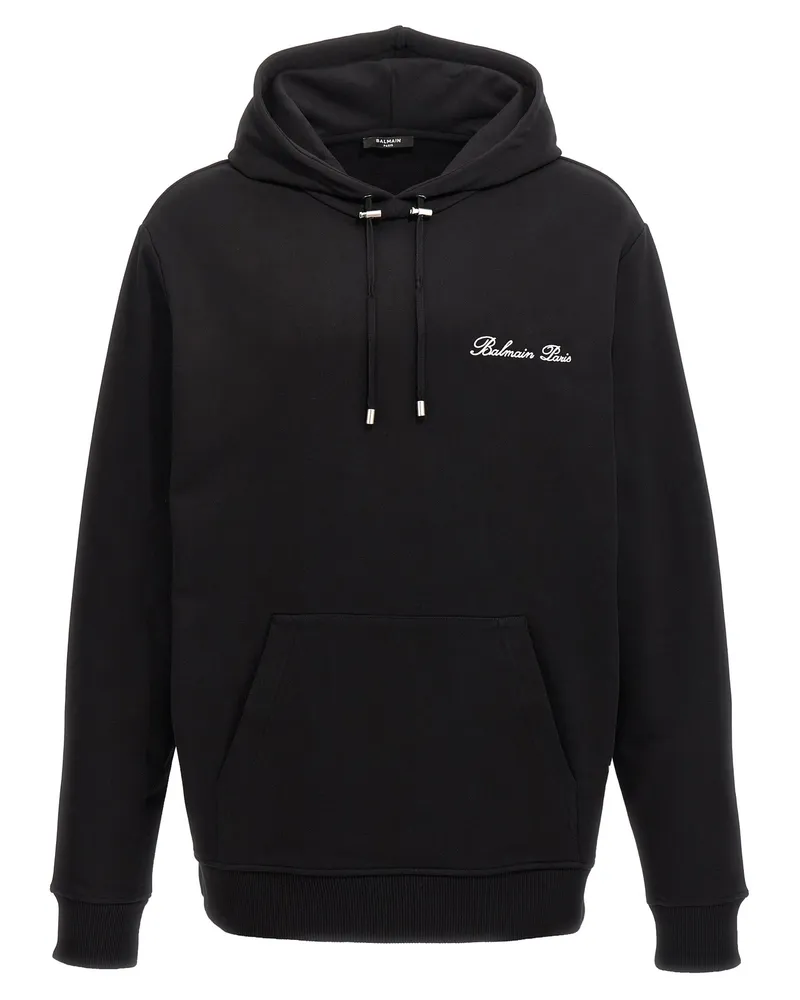 Balmain Balmain Signature' Hoodie Black
