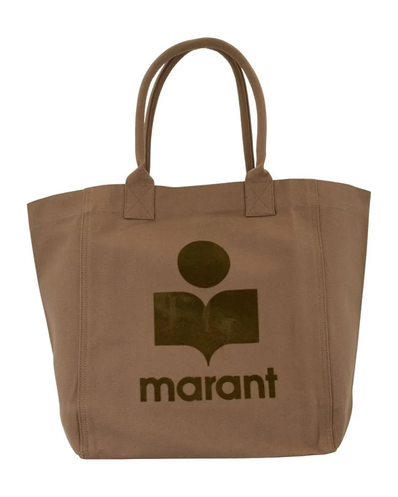 Isabel Marant Yenky GZ Käufertasche  Cotton Khaki Khaki