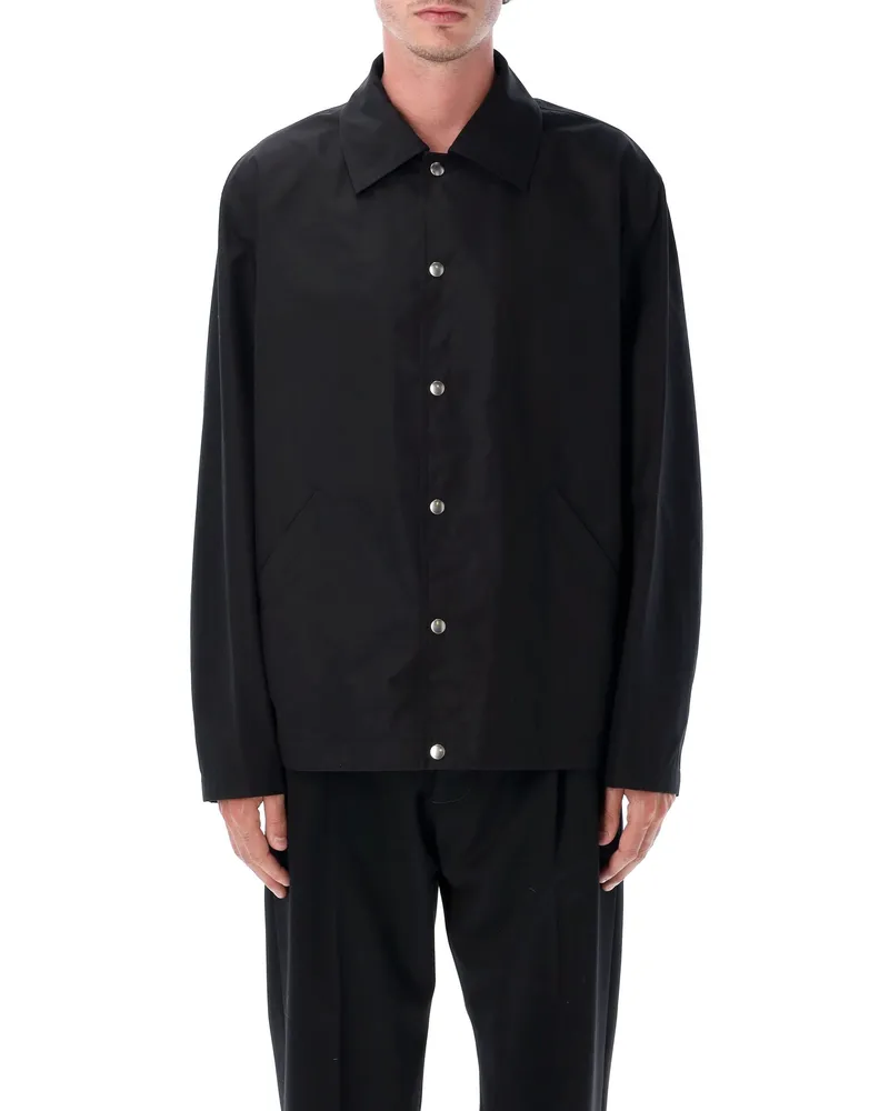Jil Sander Coats Black Black