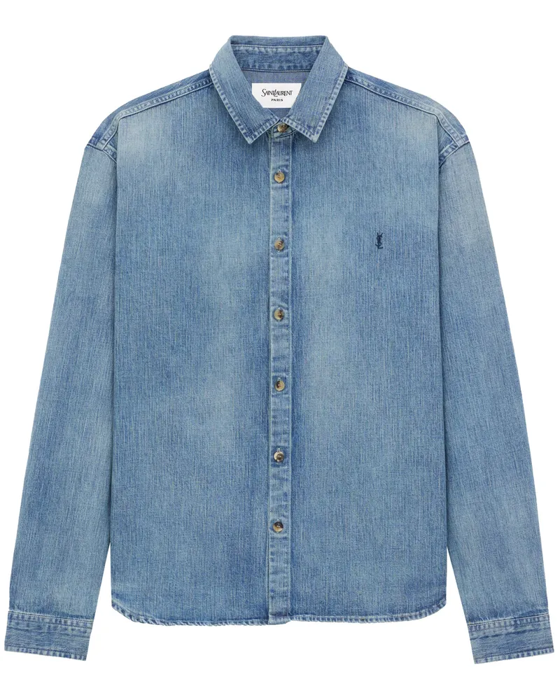 Saint Laurent ICH'm Ich werde es nicht tun Blue