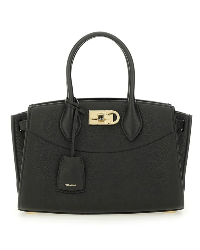 Ferragamo weicher" Tasche Black