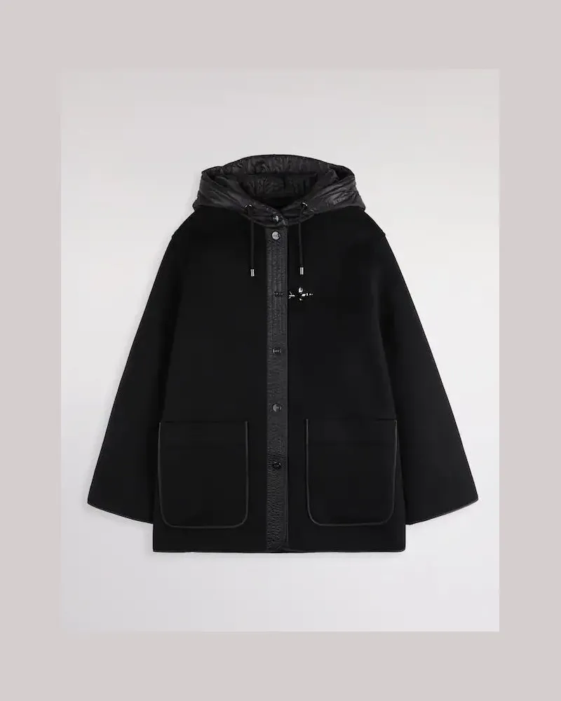 Fay Bi Material Caban Black