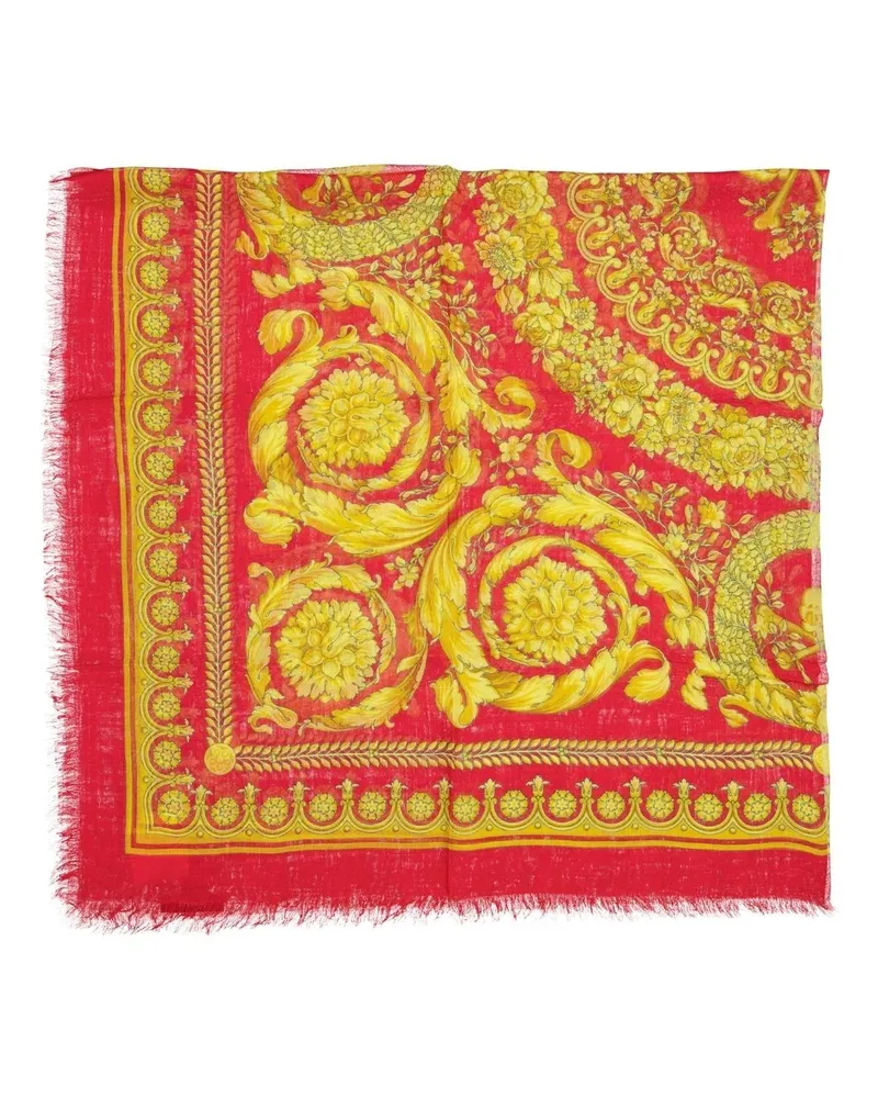 Versace Versace Foulard-Quadratschal Red
