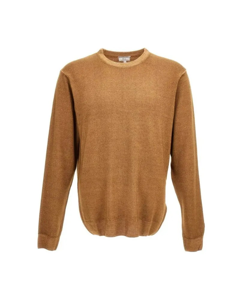Woolrich Gd Gestrickter Rundhalsausschnitt Brown