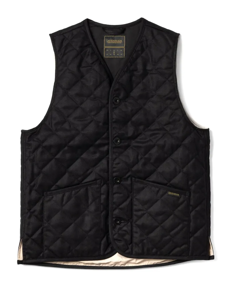 Lavenham Pullover Schwarz Black