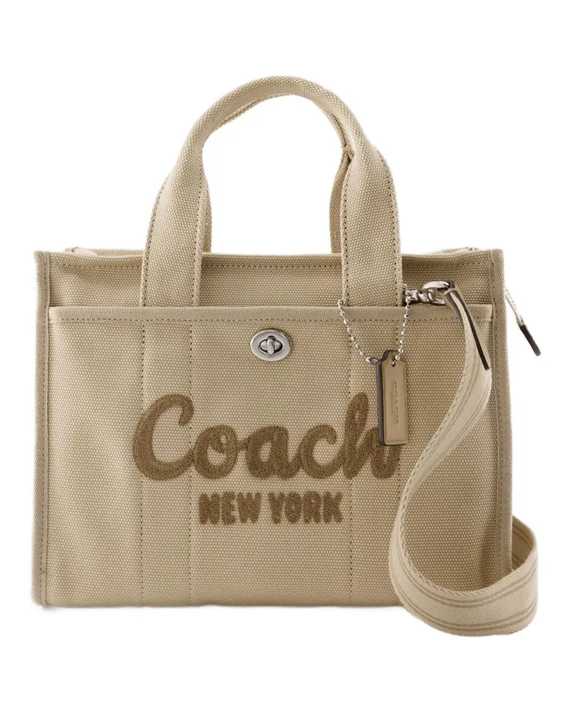 Coach Fracht 26 Shopper Bag  Baumwollneutral Neutral
