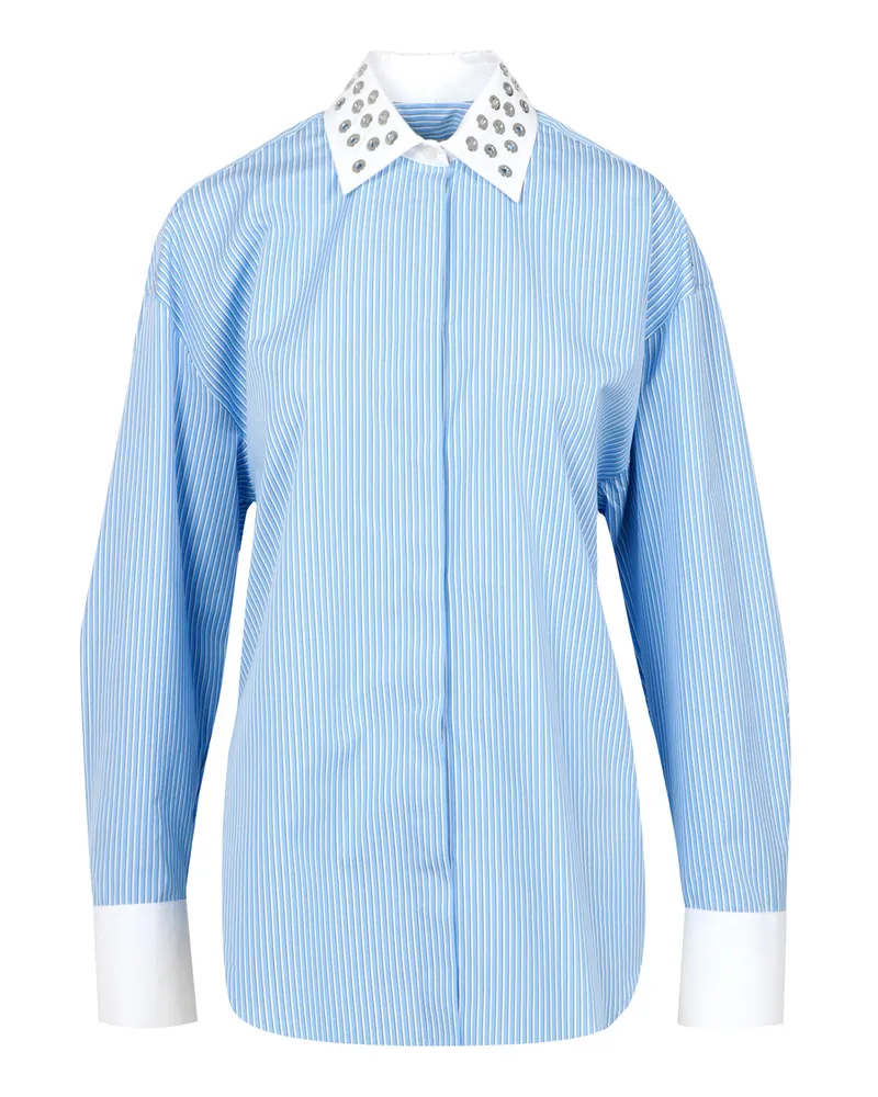MSGM Hemden hellblau Light