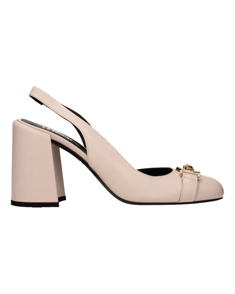 Versace Damens Sandalen Rosa Leder/Rosa Sohle -