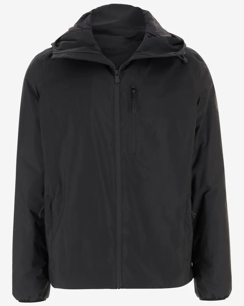 Save The Duck Leichte Jacke „“ mit Kapuze und Brusttasche Black