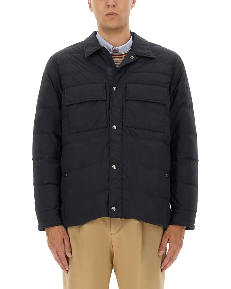 Paul Smith Hybrid" Jacke Blue
