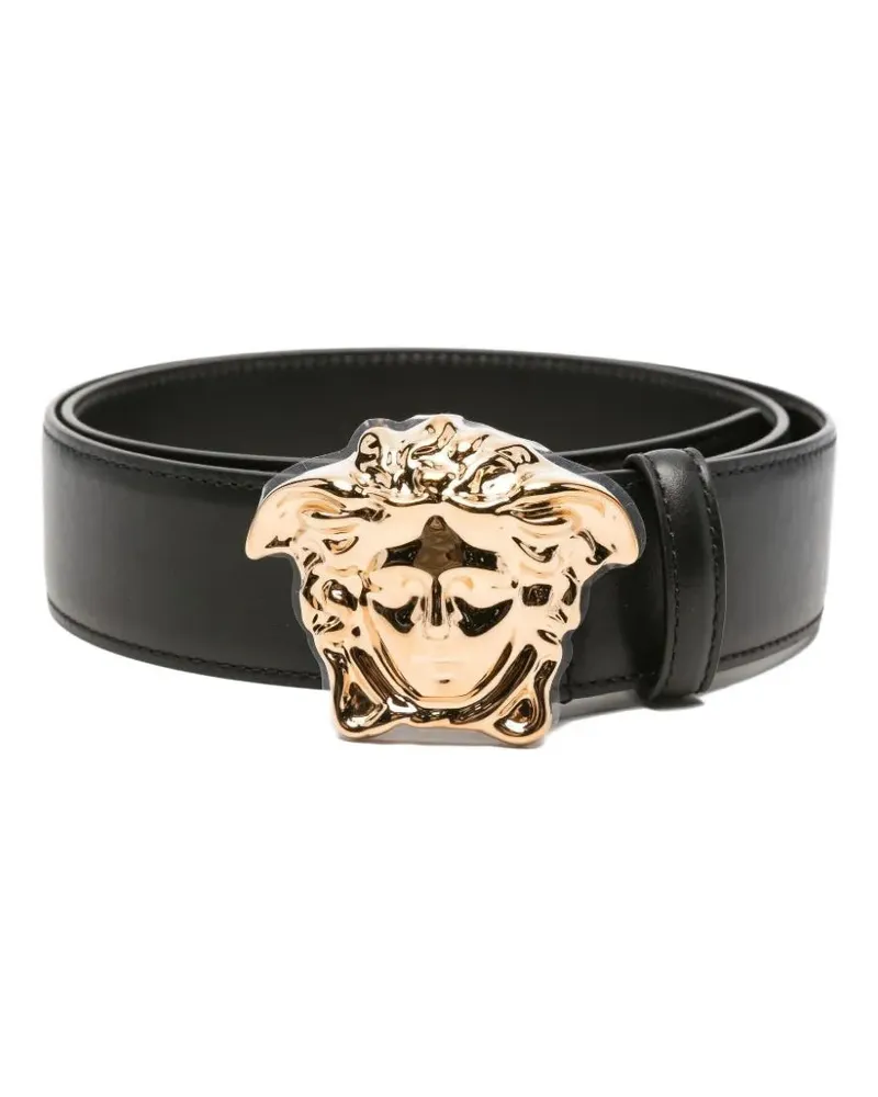 Versace Gürtel mit Medusa -Kopfschnalle 1b00v