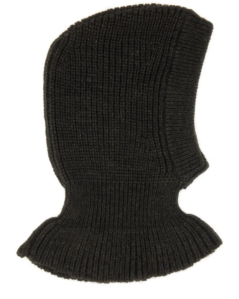 Christophe Lemaire Wolle und Alpaka -Mischhaube Brown