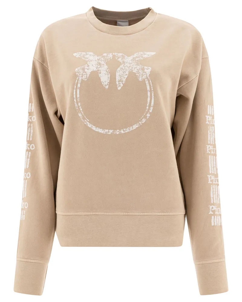 Pinko Sweatshirts Beige