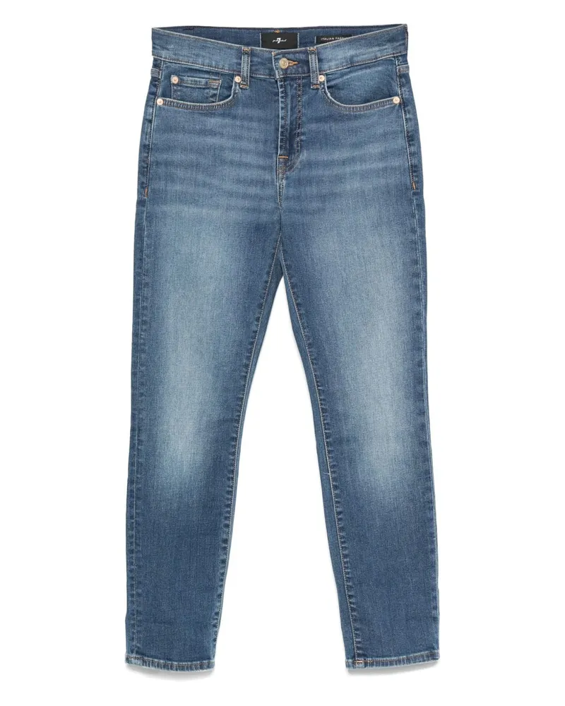 Seven7 Sieben dünne Jeans -Jeans Blue