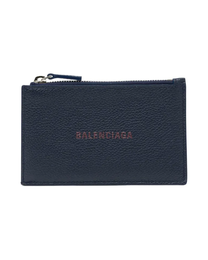 Balenciaga Cash Long“ Kartenetui Blue
