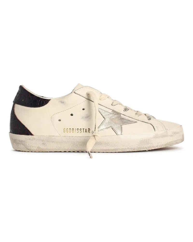 Golden Goose Super Star Classic' White Lear Sneakers White