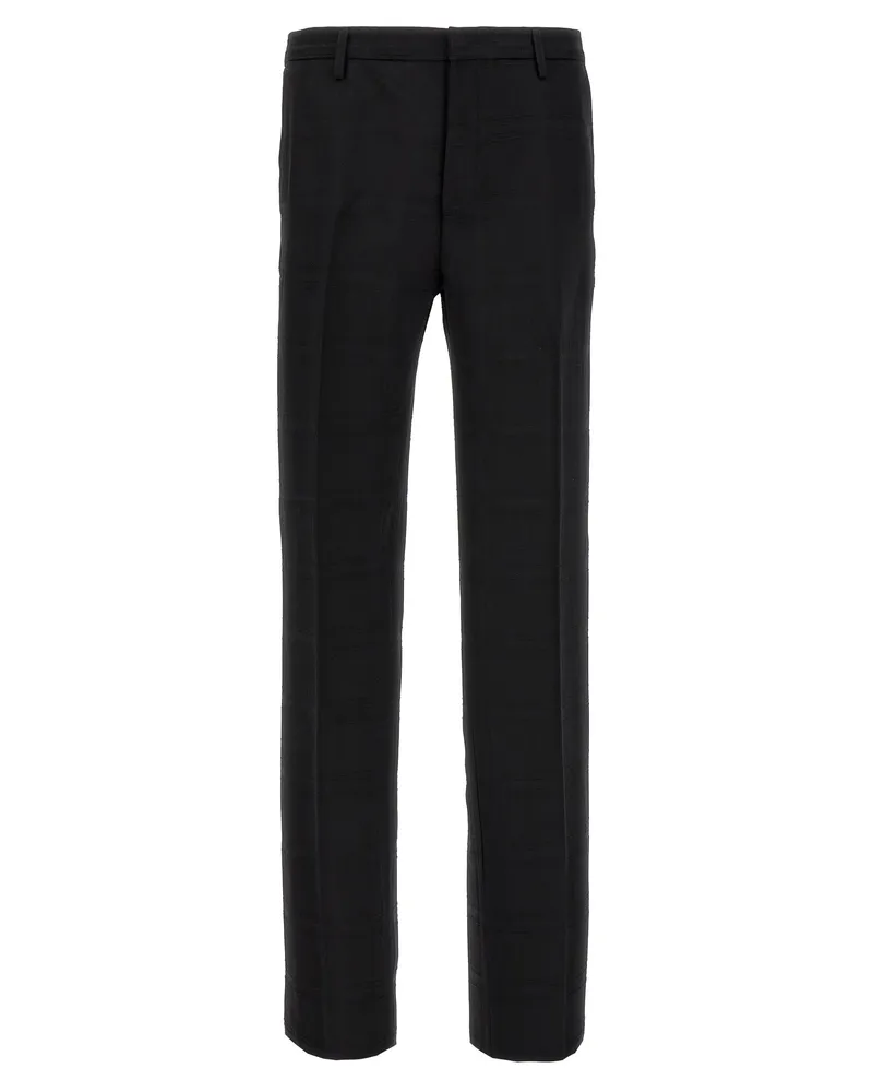 Etro Check -Wollhose Black