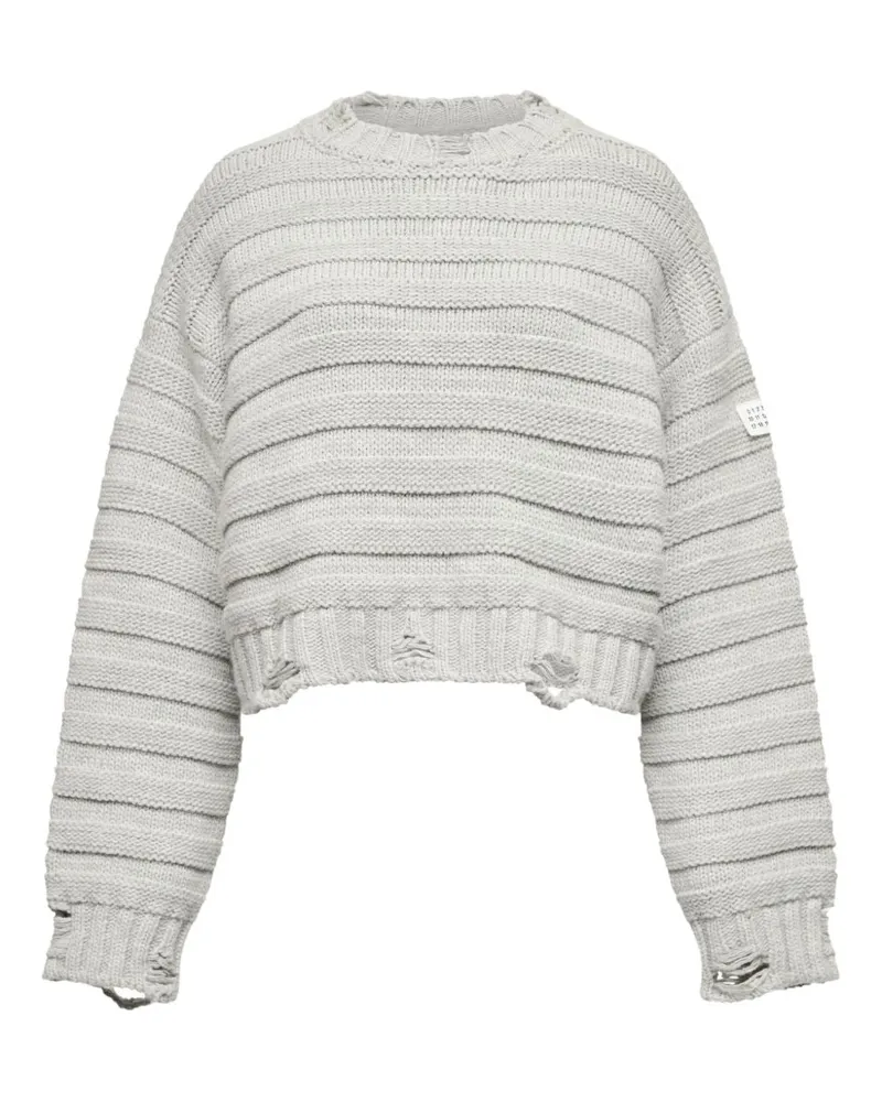 Maison Margiela Pullover grau Grey