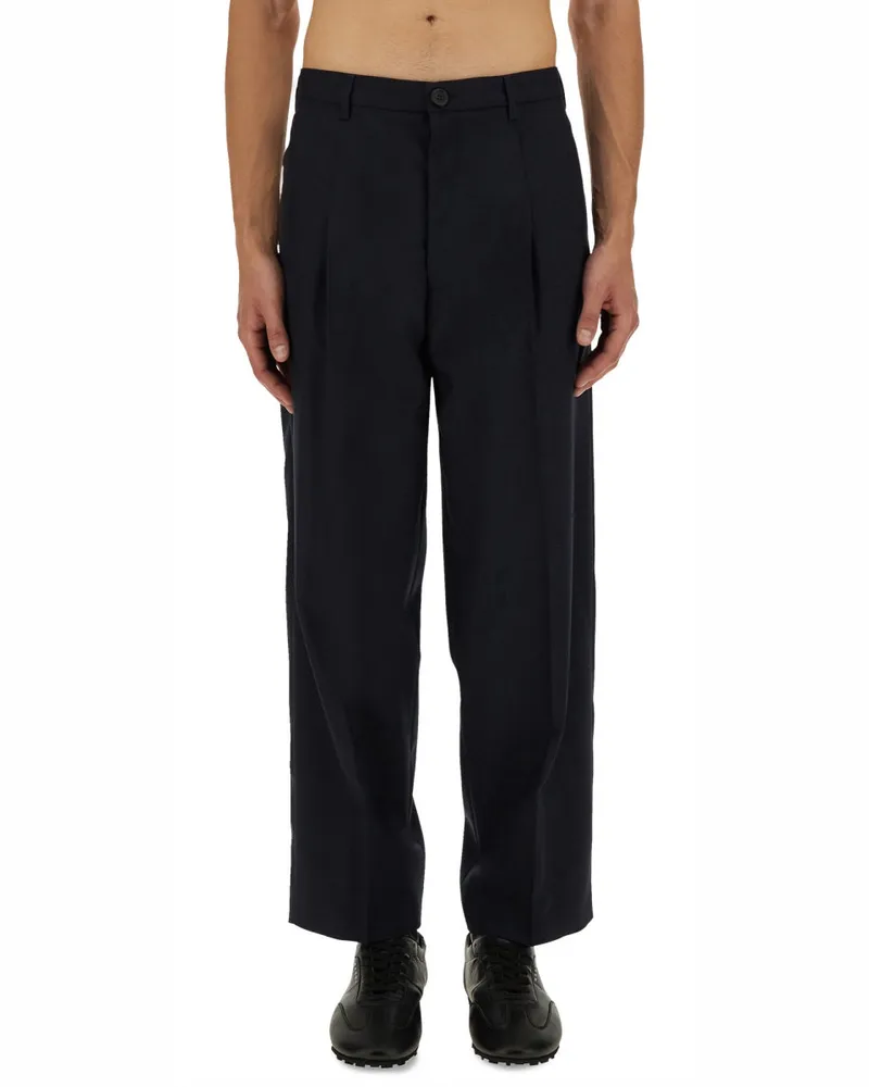 Marni Wollhosen Blue