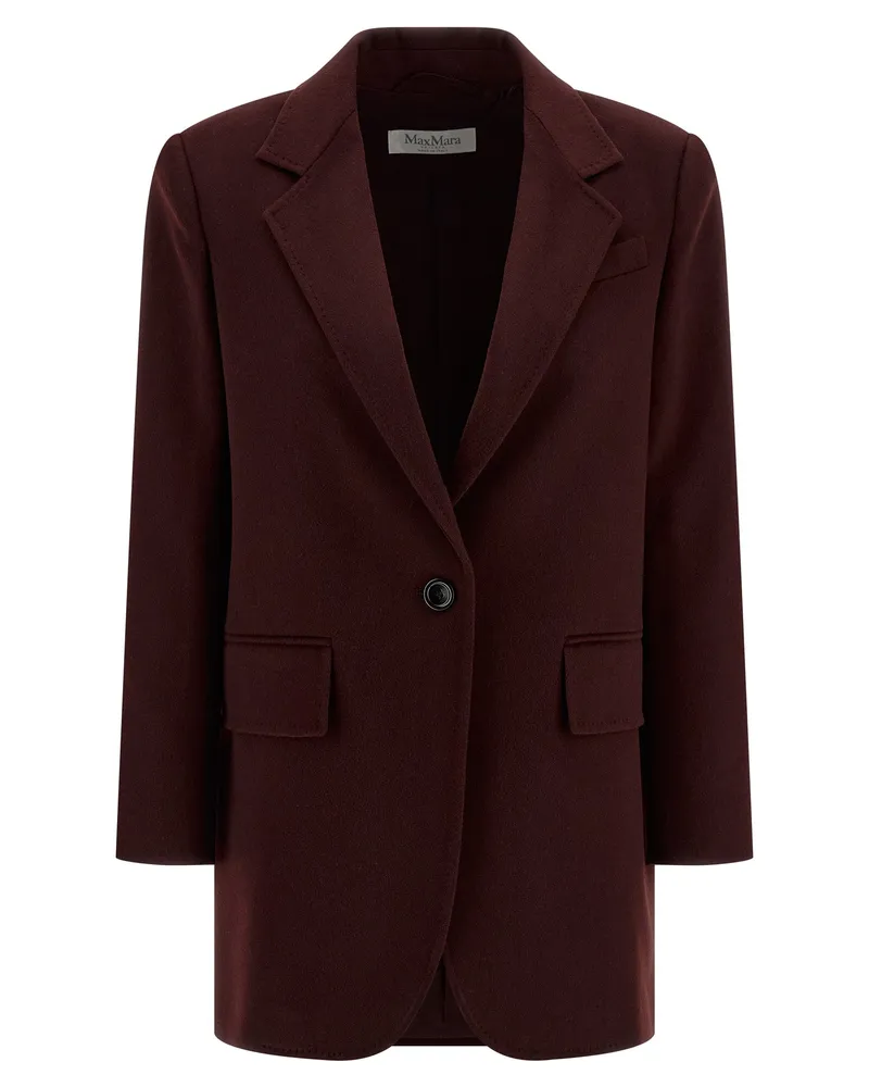 Max Mara Blazer 'Ariccia1234' von Bordeaux
