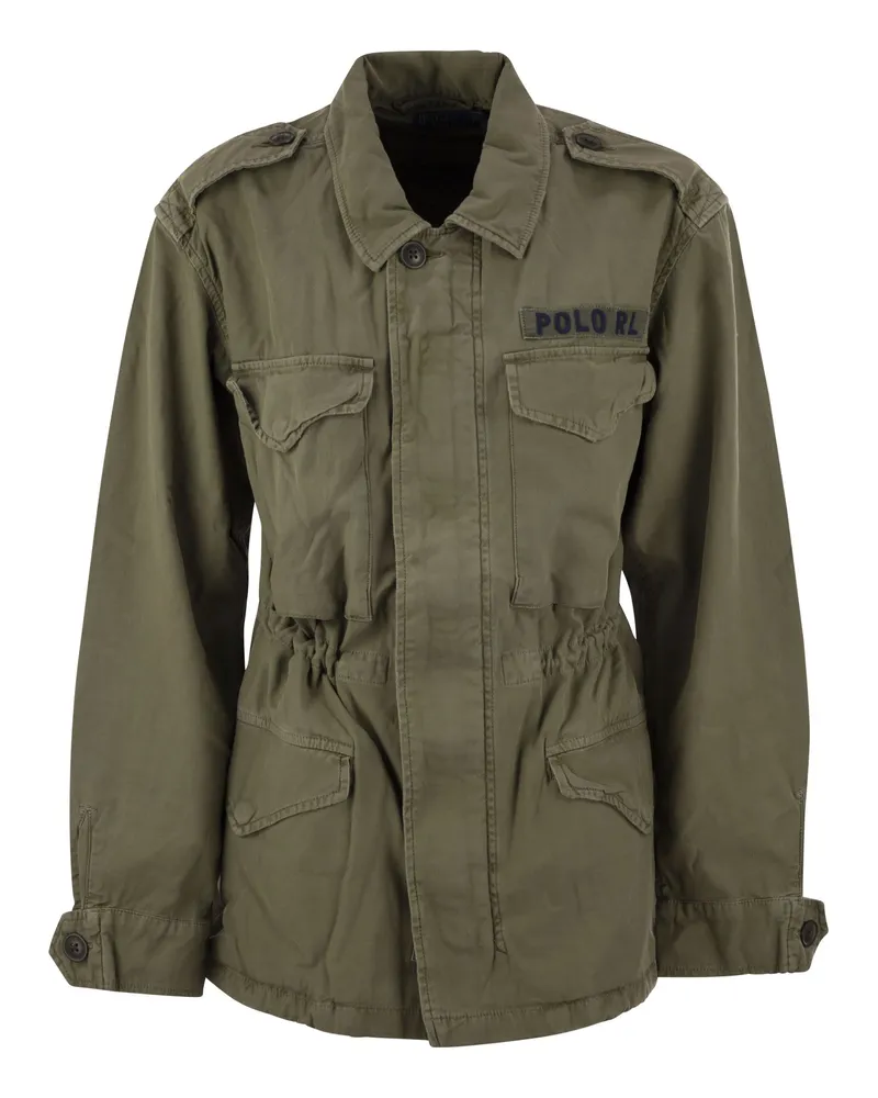 Ralph Lauren Cotton Twill Militärjacke Military