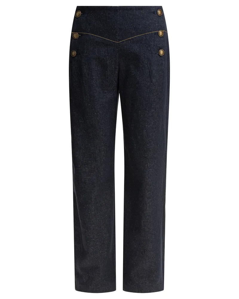 Inès de la Fressange Hosen Blue