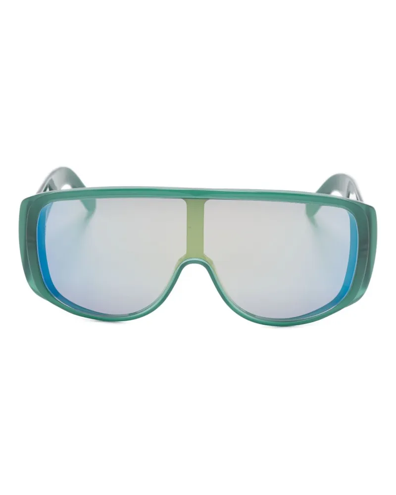 Maison Margiela Maske Sonnenbrille Green