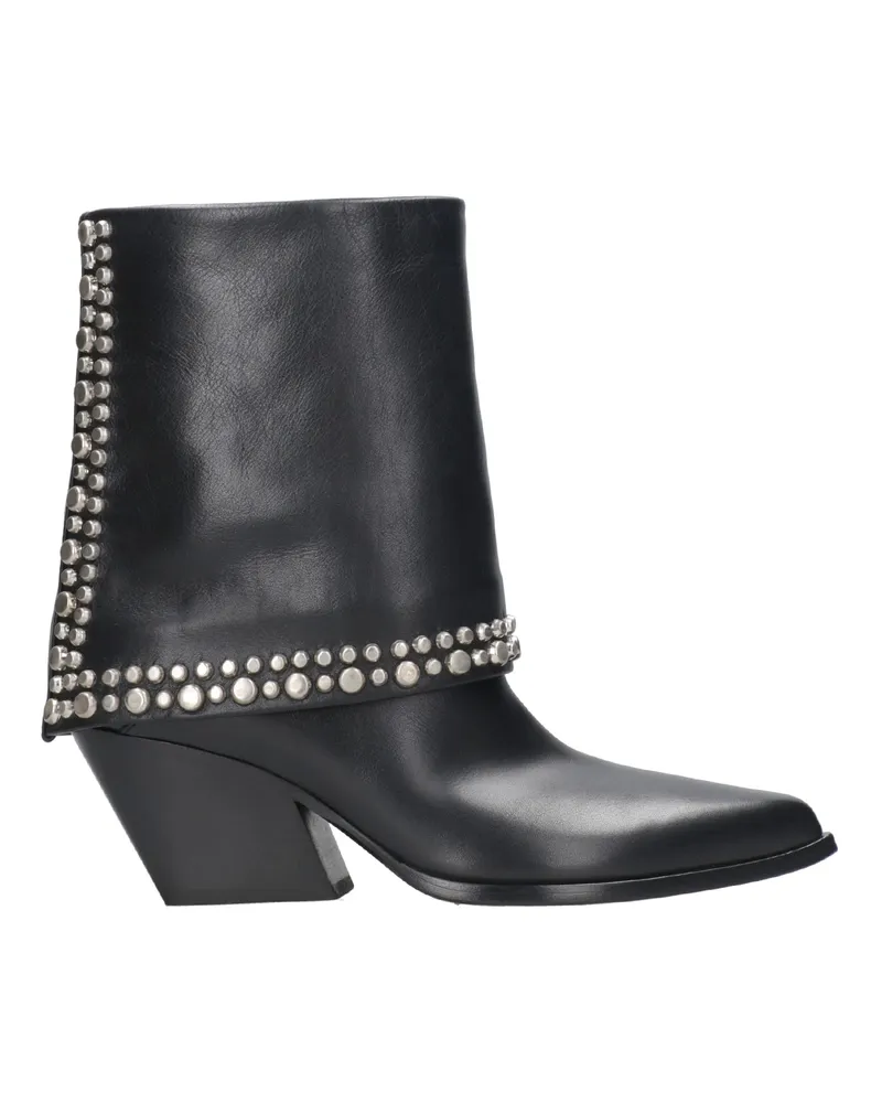 Elena Iachi Stiefel schwarz Black