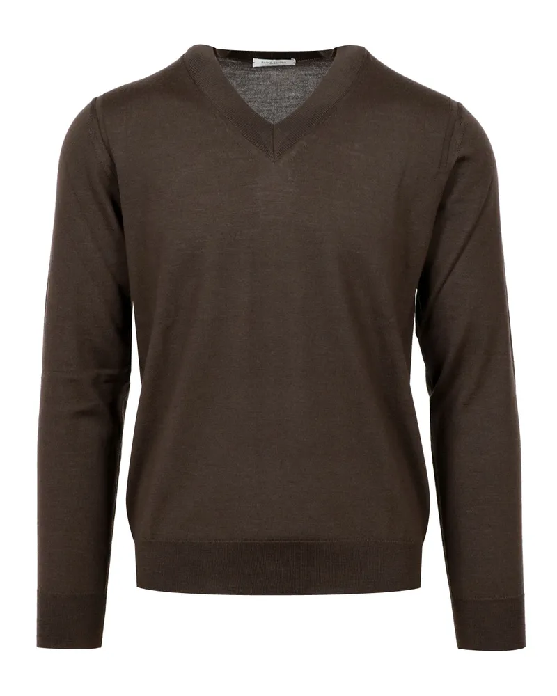 Paolo Pecora Milano Pullover braun Brown
