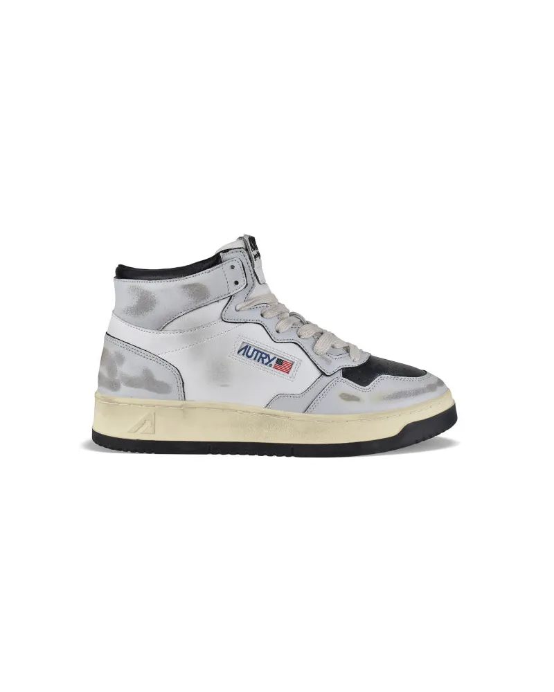 AUTRY Super Vintage Mid -Sneakers White