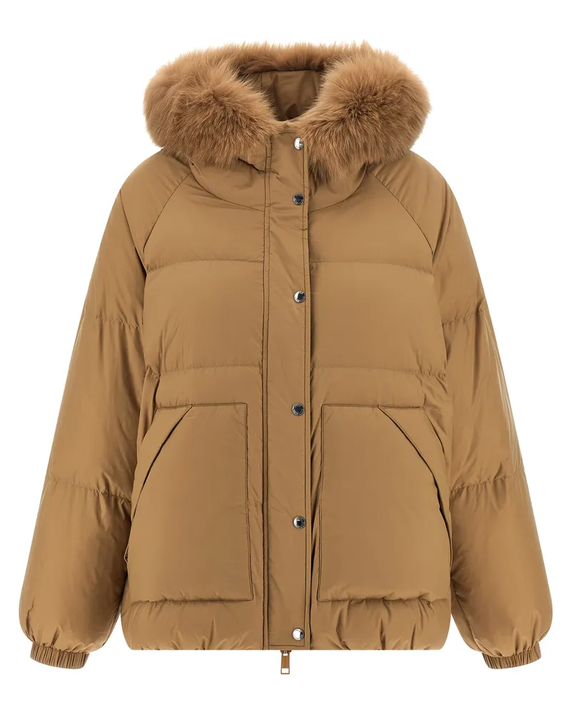 Yves Salomon Armee Yves Salomon Pel Beige