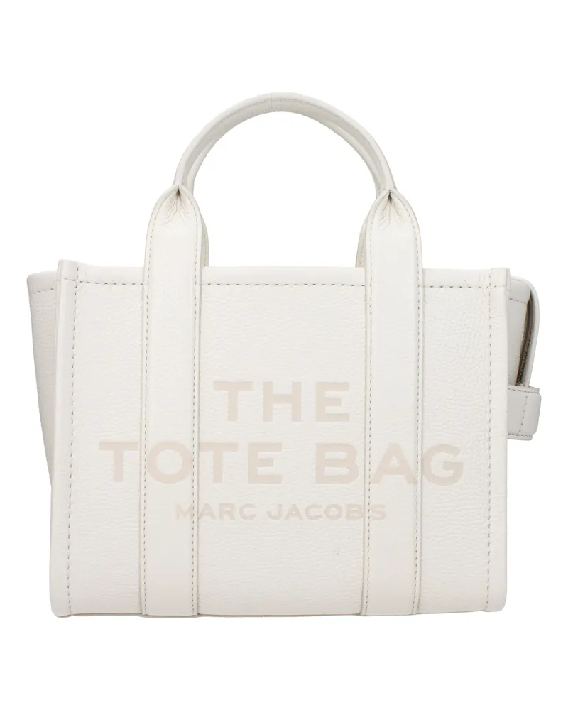 Marc Jacobs Handtaschen The Tote Bag Damen Weißes Leder/Baumwolle -