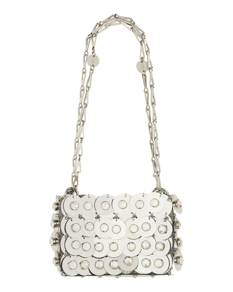 Paco Rabanne Sparkle" Umhängetasche Silver