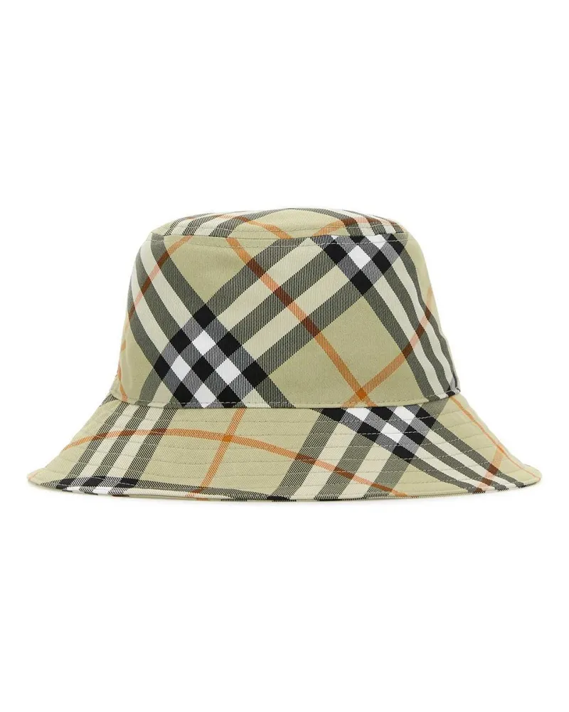 Burberry Check Eimer Hut Beige