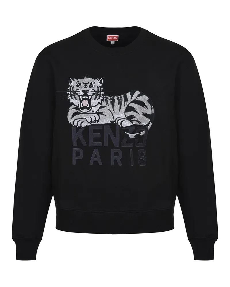 Kenzo Sweatshirt aus Baumwolle Black