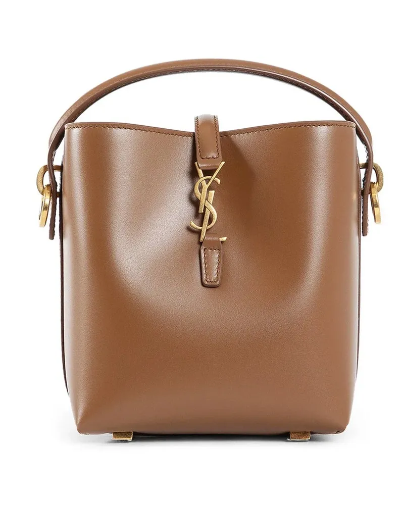 Saint Laurent Le 37 Mini -Umhängetasche Brown