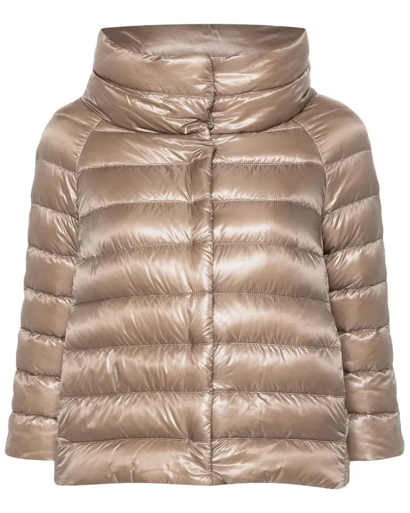Herno Sofia Nylon Cape Dove