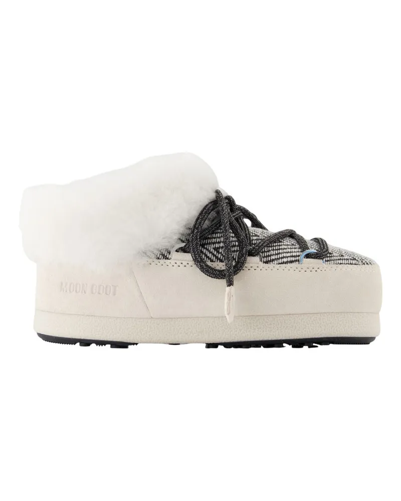Moon Boot Mb X Gir Evx Sandalen  Leder Weiß White