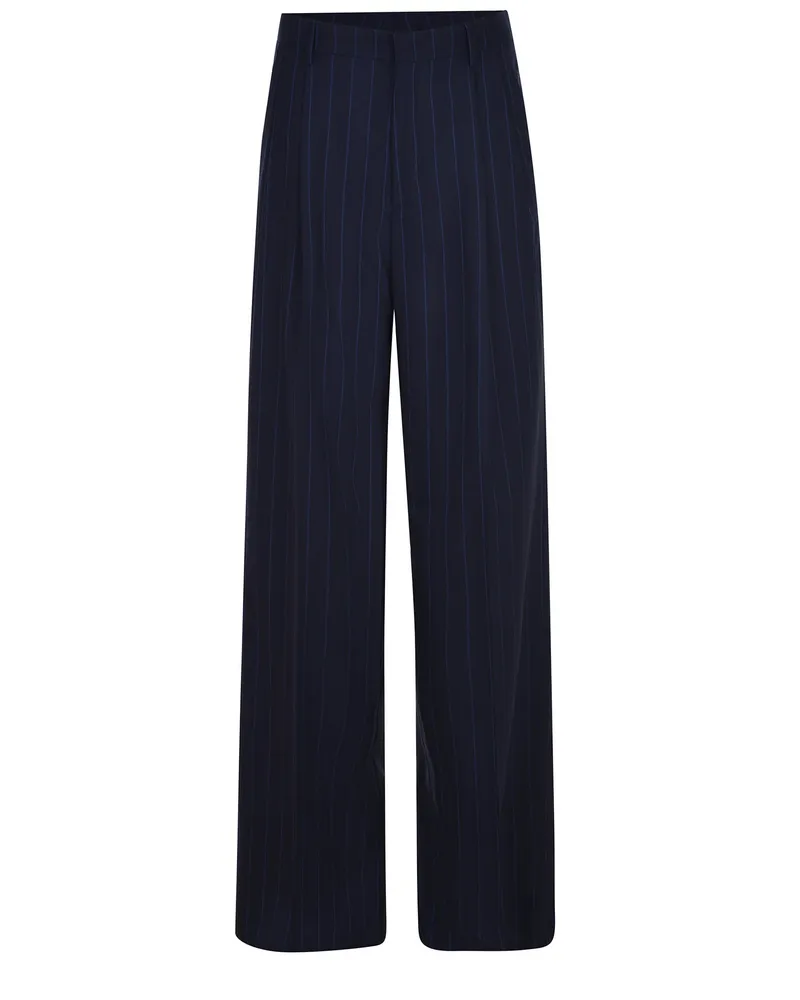 Tagliatore Hosen aus Wollmischung Blue
