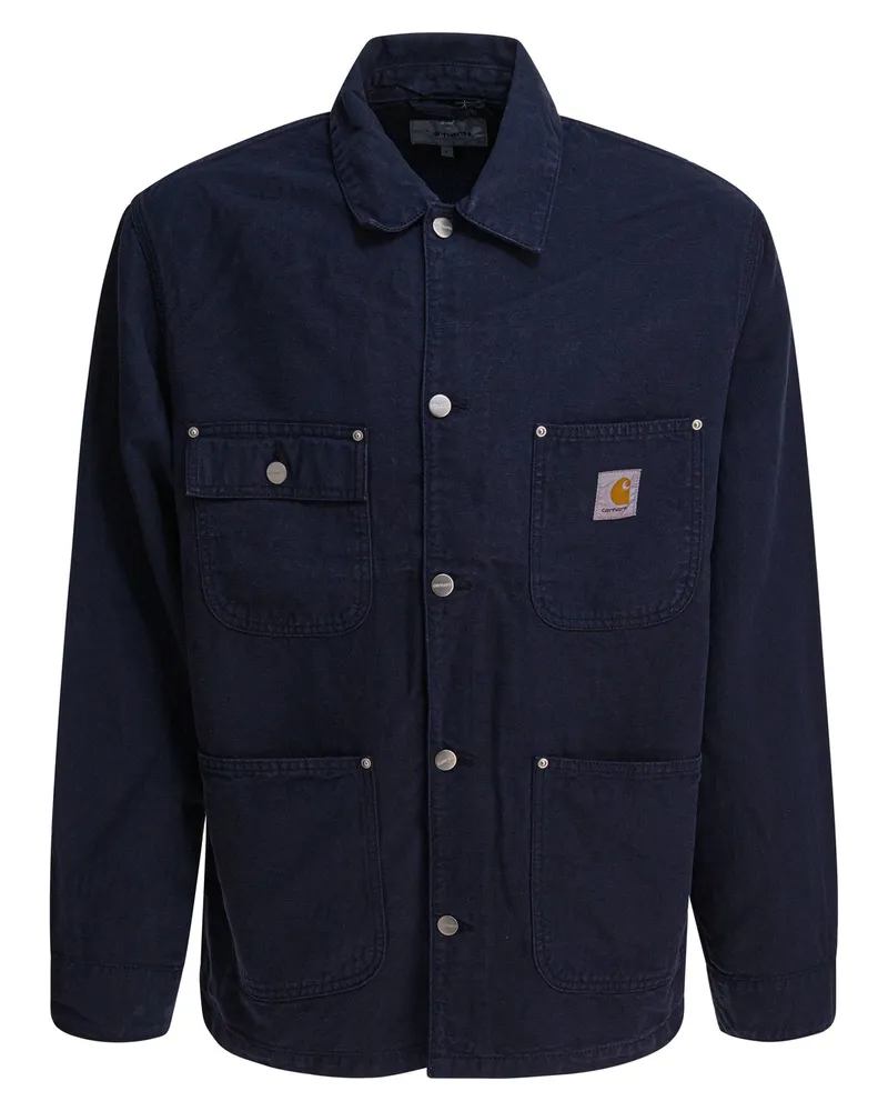 Carhartt WIP Walter Chore“ Jacke Blue