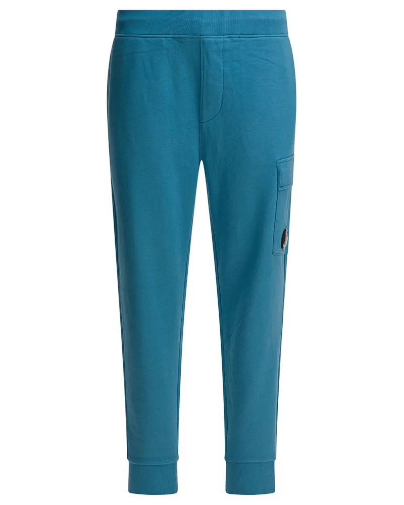 C.P. Company Diagonal erhöhte Fleece-Jogginghose Light