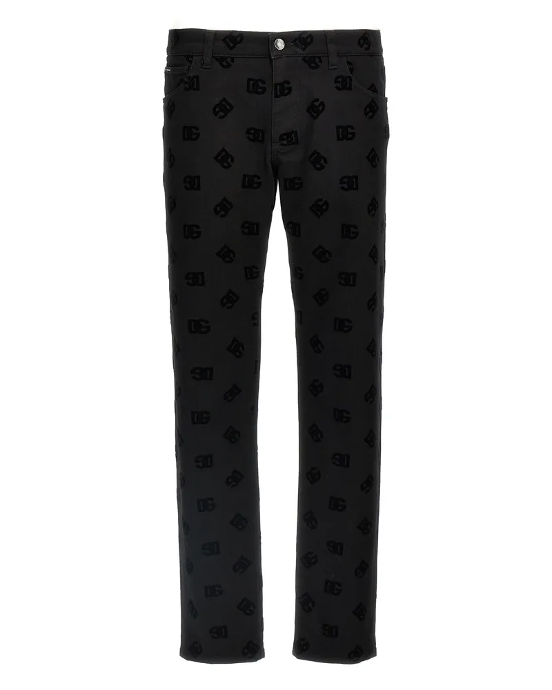 Dolce & Gabbana Logo -Jeans Black