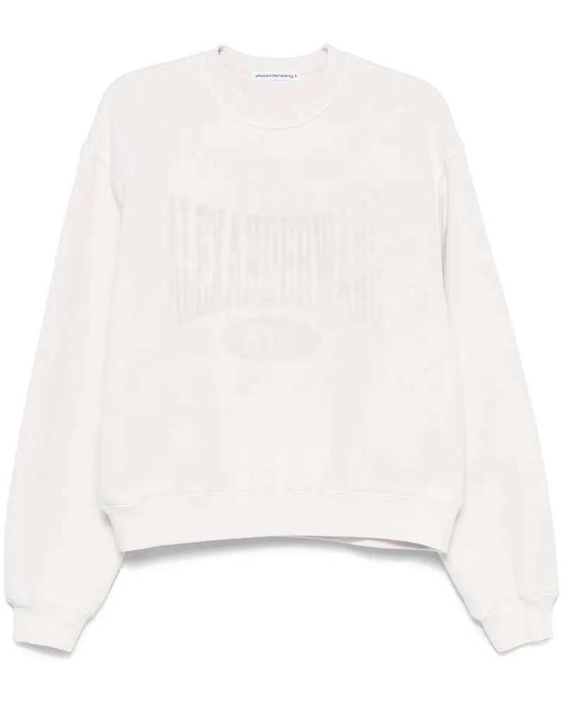 Alexander Wang Graphic Crewneck Sweatshirt 